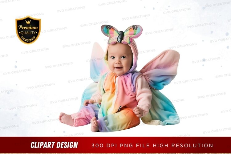 Baby fairy costume example image 1