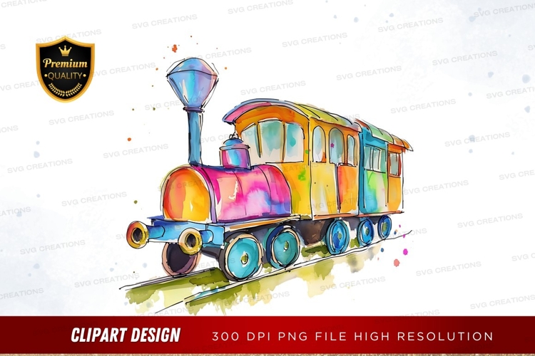 Train Clipart Image 23
