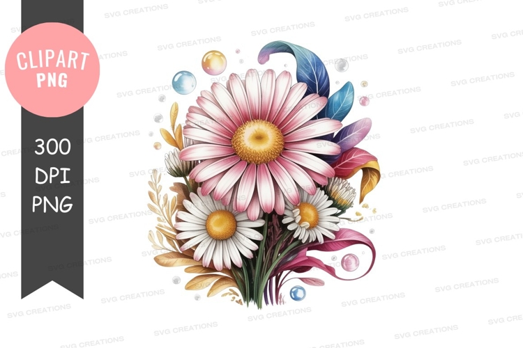 Daisies Clipart Image 3