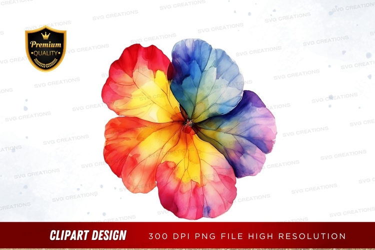Blue Flower Clipart
