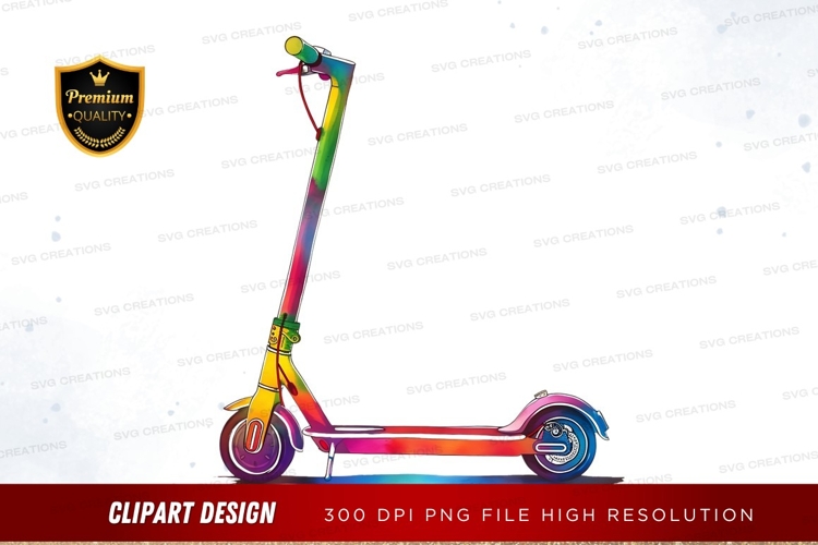 Scooter Clipart Image 8