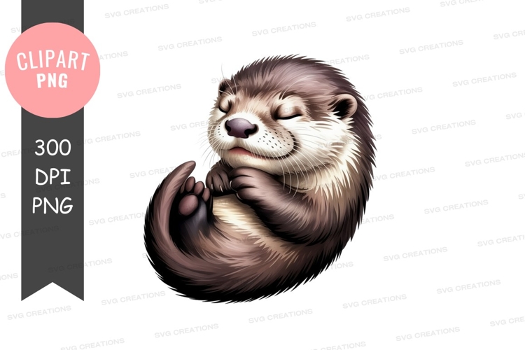 Otter Clipart Image 24
