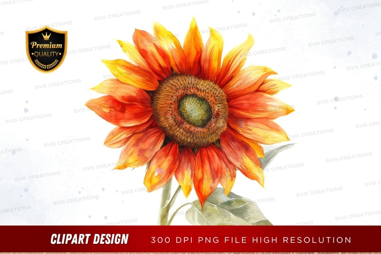 Sunflower Clipart Png Image 2