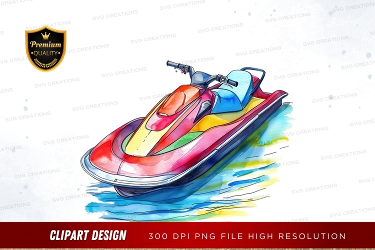 Jet Ski Clipart Image 10