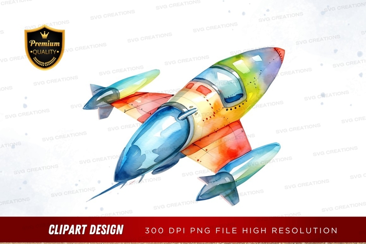 Rocket Illustration Image 18