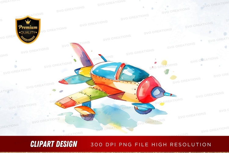 Airplane Clipart Image 2