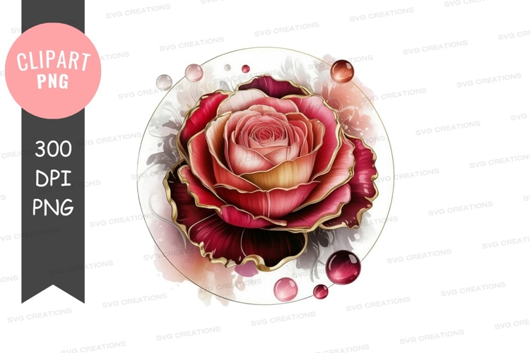 Red Rose Clipart Image 23