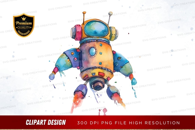 Robot Clipart Image 14