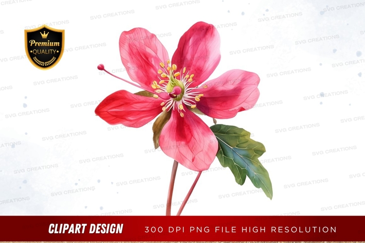 Pink Flower Png Image 13