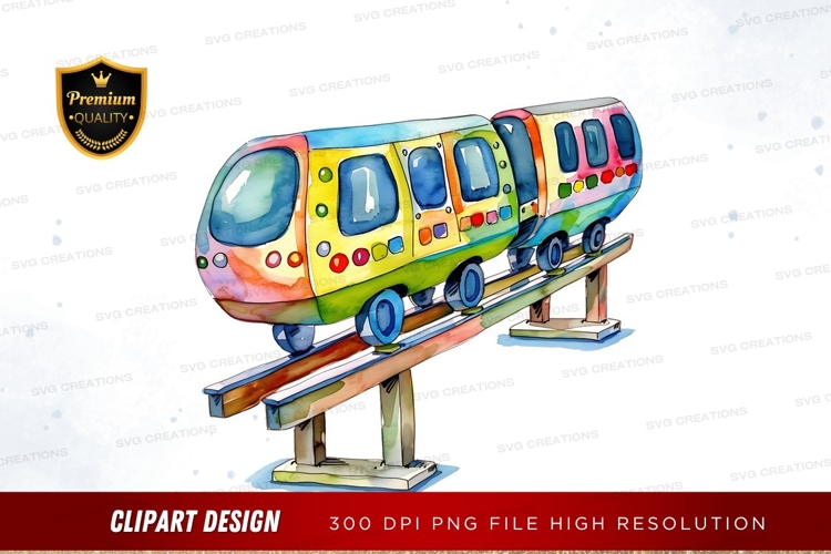 Train Clipart Image 10