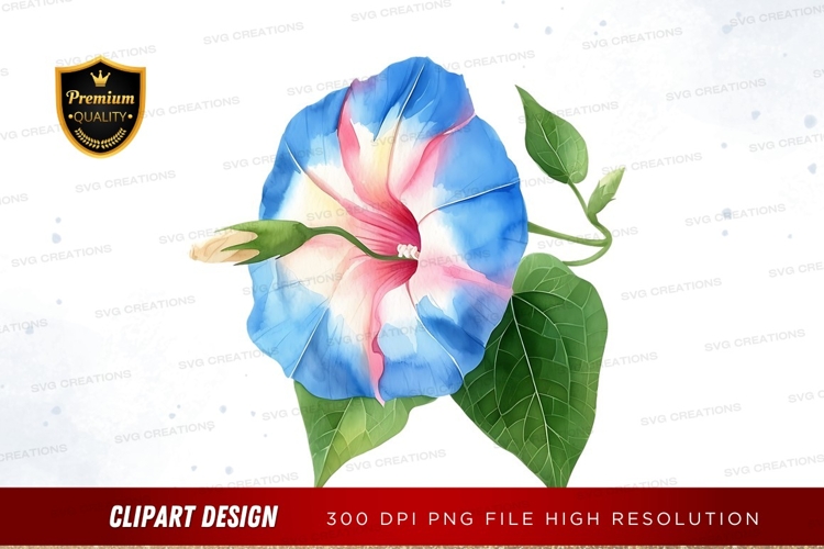 Blue Flower Clipart