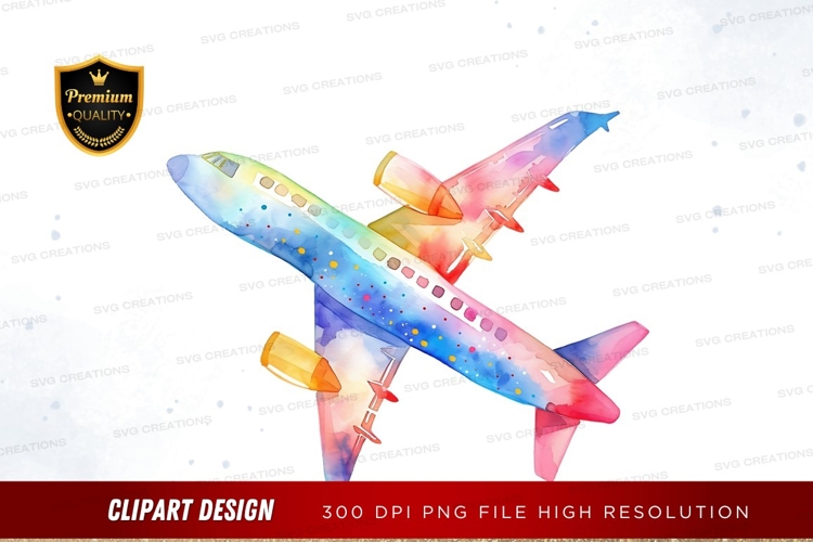Airplane Clipart Image 24