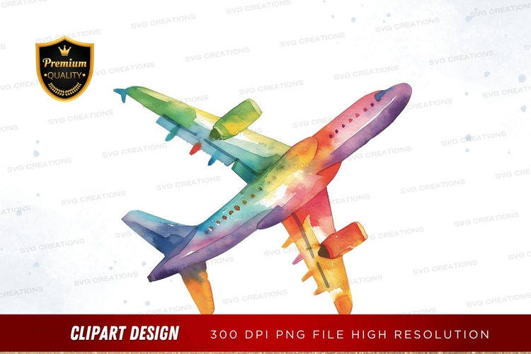 Airplane Clipart Image 23