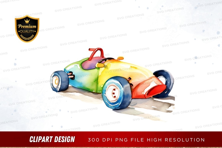 Toy Car Clipart Image 4