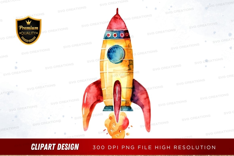 Rocket Illustration Image 21
