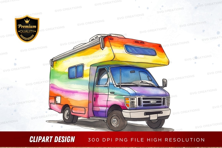 Camper Clipart Image 16