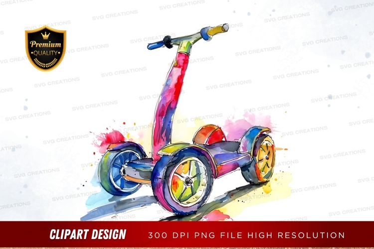 Scooter Clipart Image 18