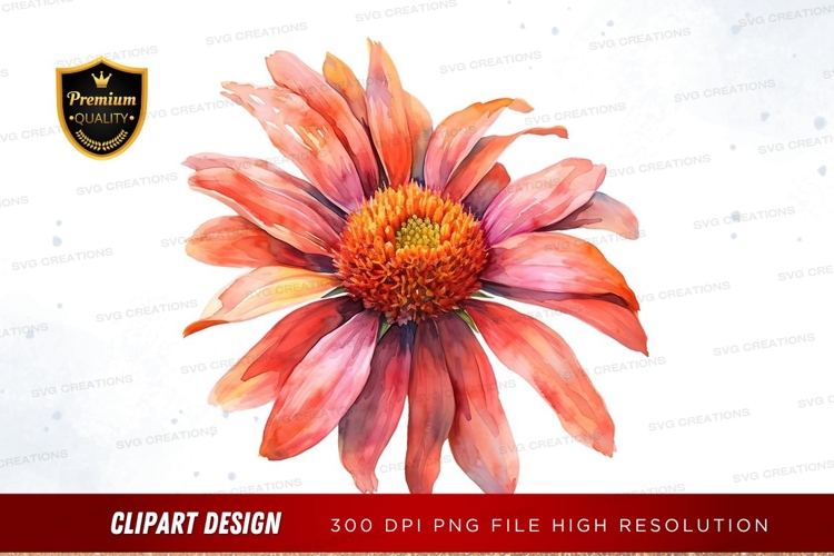 Transparent Background Flower Clipart Image 24