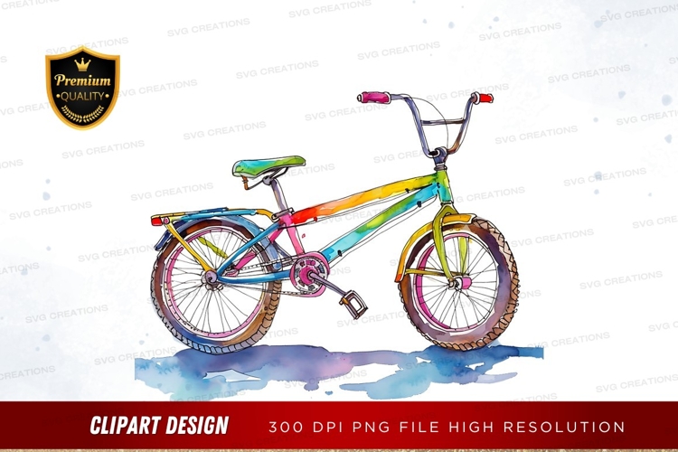 Bicycle Clipart Image 9