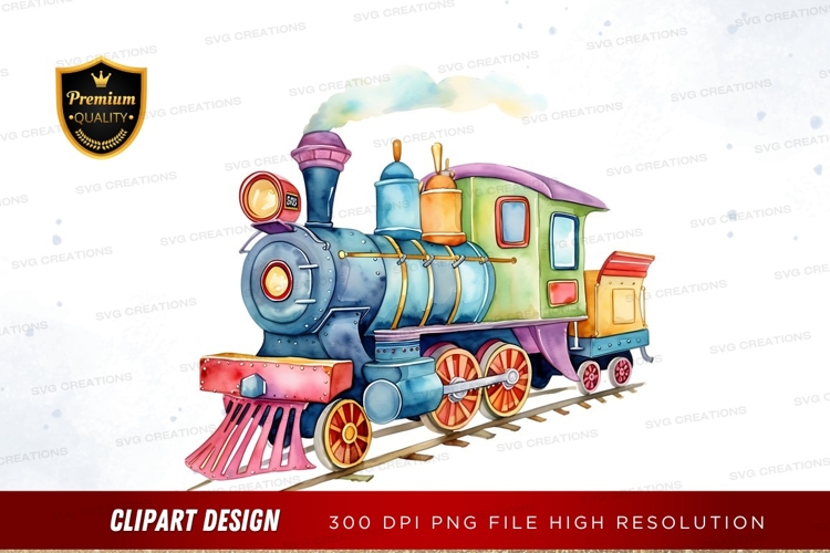 Train Clipart Image 14