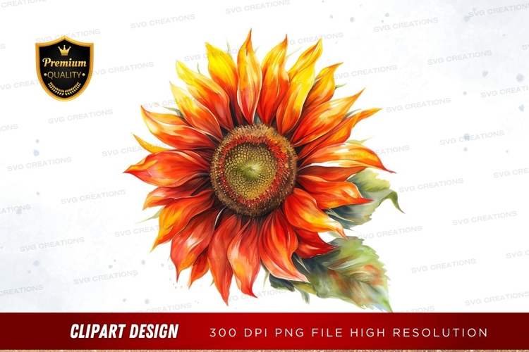 Sunflower Clipart Image 2