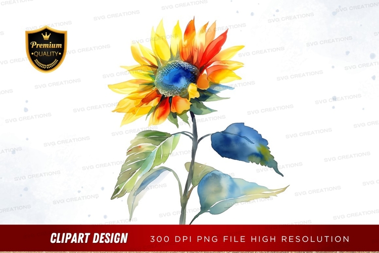 Sunflower Clipart Image 23