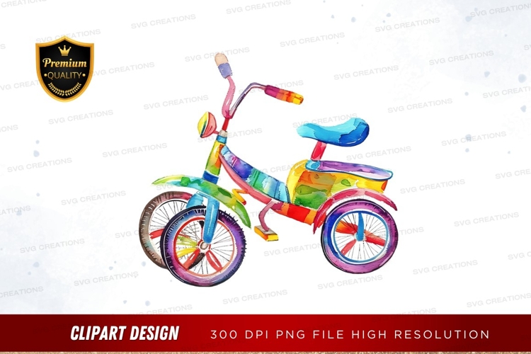 Bicycle Clipart Image 6