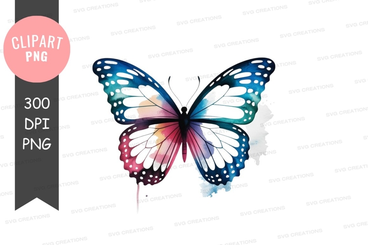Pink Butterfly Clipart Image 19
