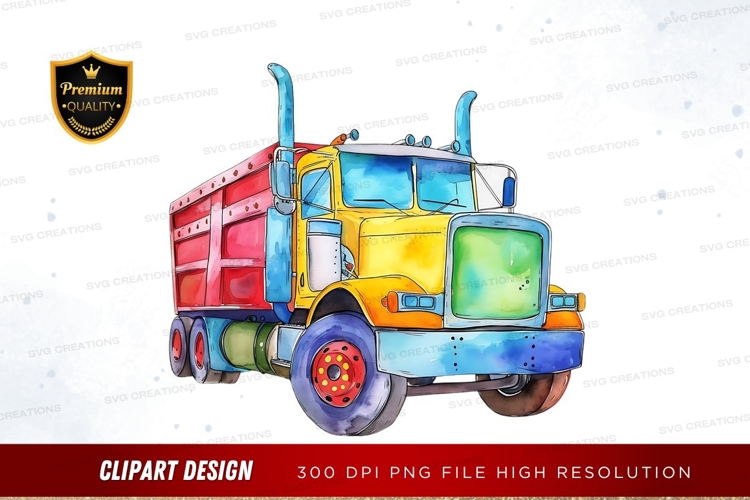 Dump Truck Clipart