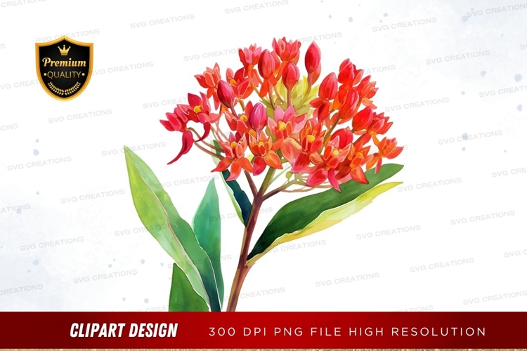 Watercolor Leaves Clipart Image 8