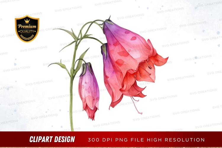 Transparent Background Flower Clipart Image 14