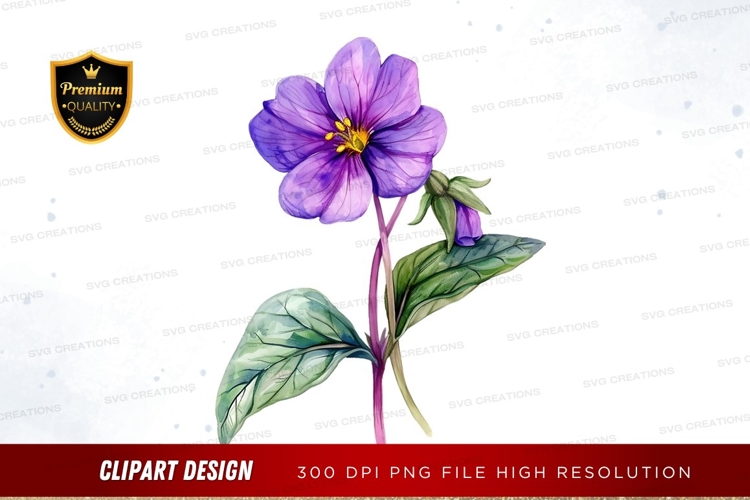 Yellow Flower Clipart Image 15