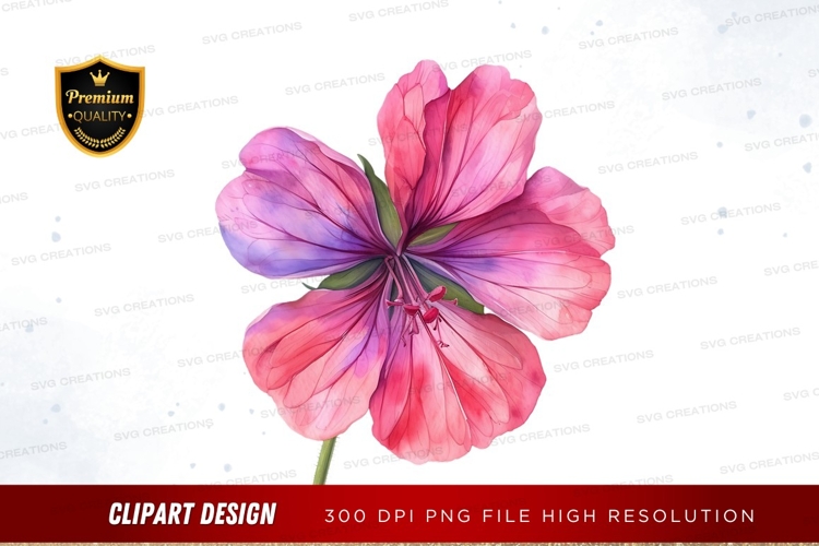 Pink Flower Png Image 24