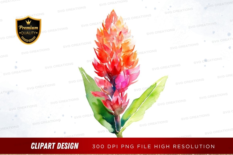 Red Flower Clipart