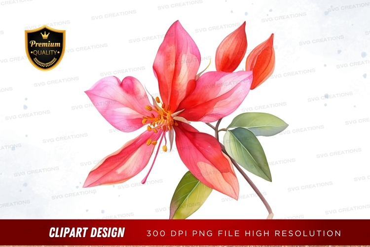 Pink Flower Png Image 15