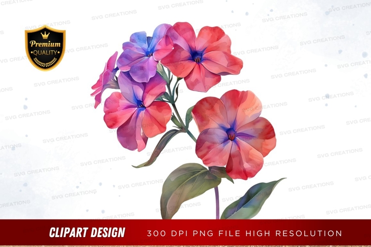 Transparent Background Flower Clipart Image 6