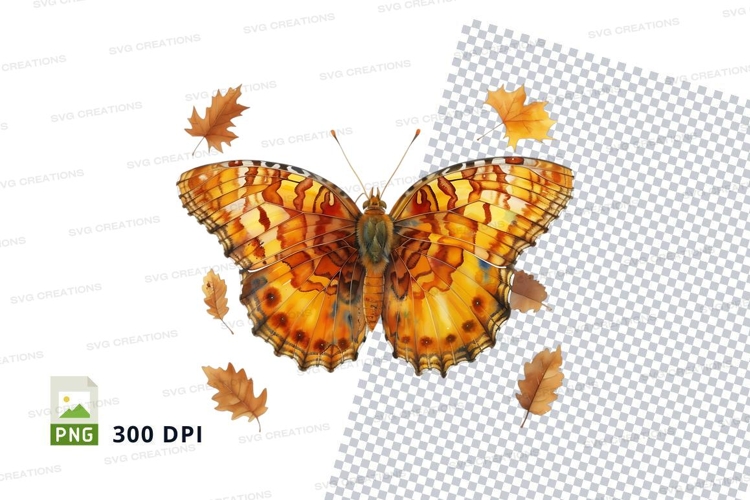 Autumn Leaves Clipart Image 10