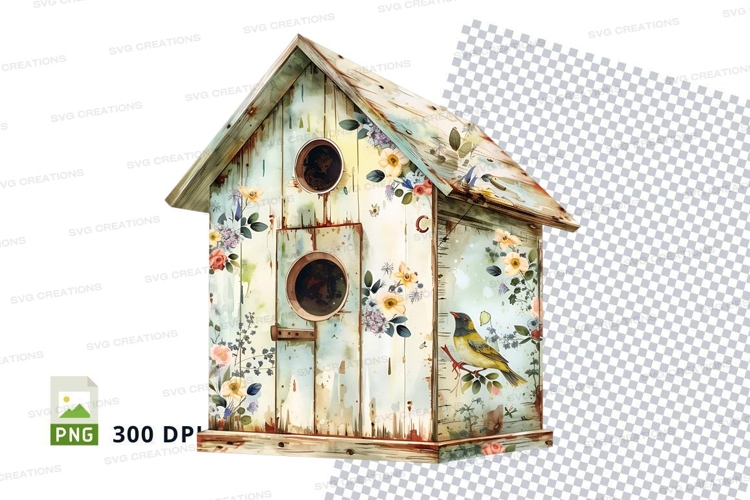Birdhouse Clipart Image 13
