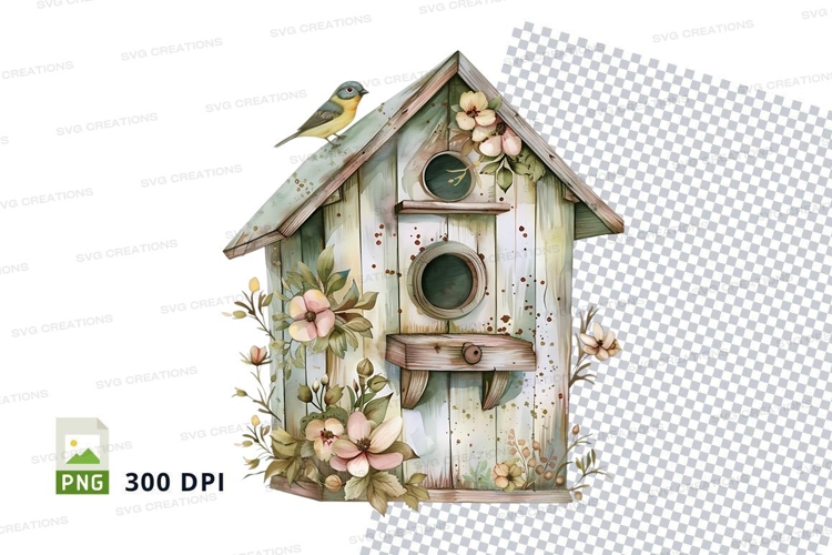 Birdhouse Clipart Image 24