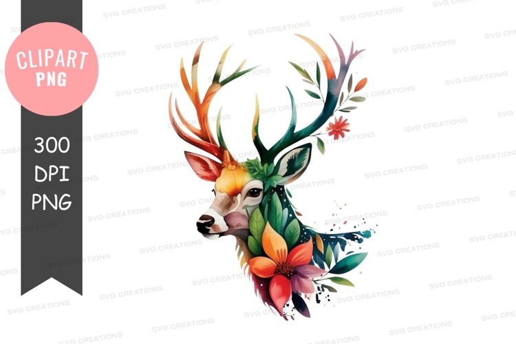Deer Illustration Image 20