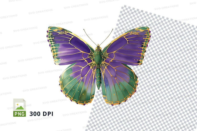 Stained glass butterfly