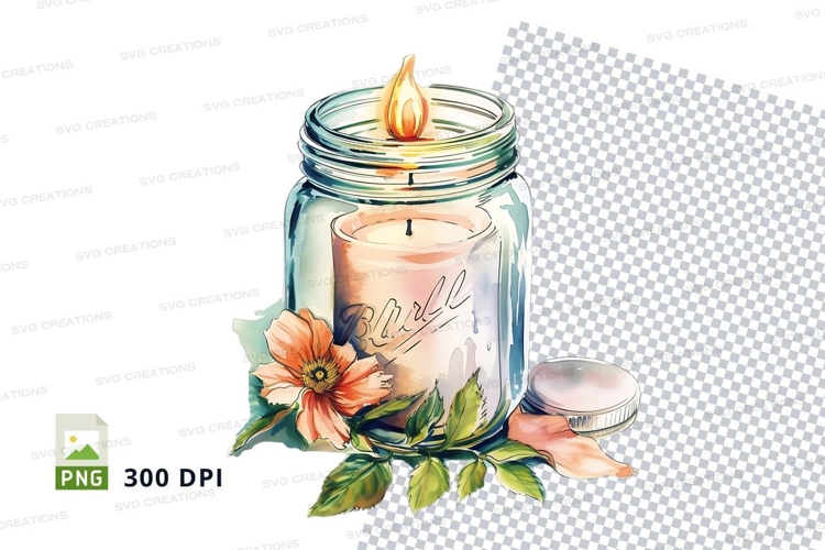 Candle Illustration Image 13