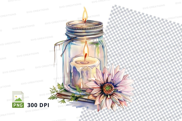 Candle Illustration Image 12