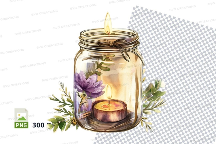 Candle Illustration Image 10
