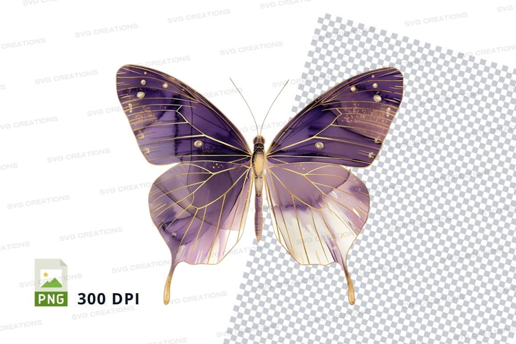 Transparent Background Butterfly Clipart Image 20
