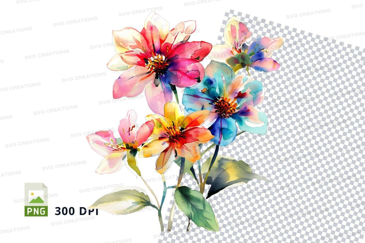 Colorful bouquet of flowers