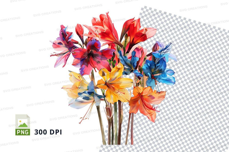Colorful bouquet of flowers