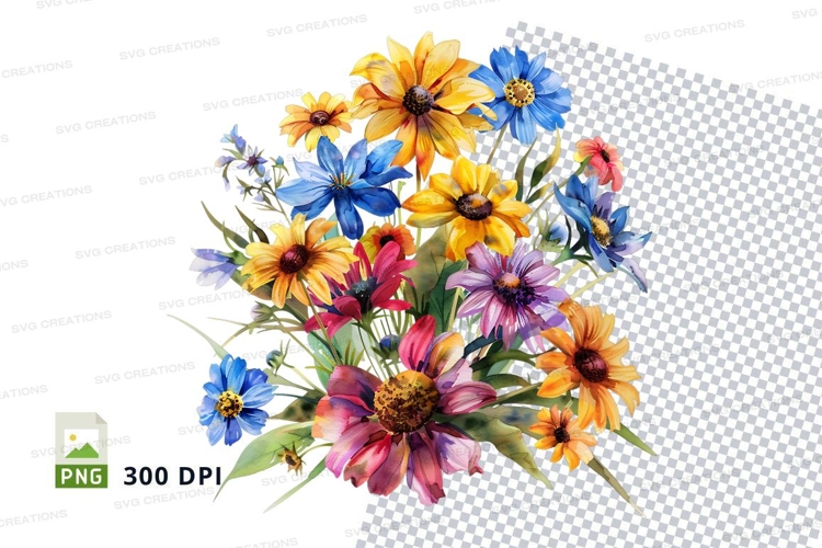 Flower Bouquet Clipart Image 10