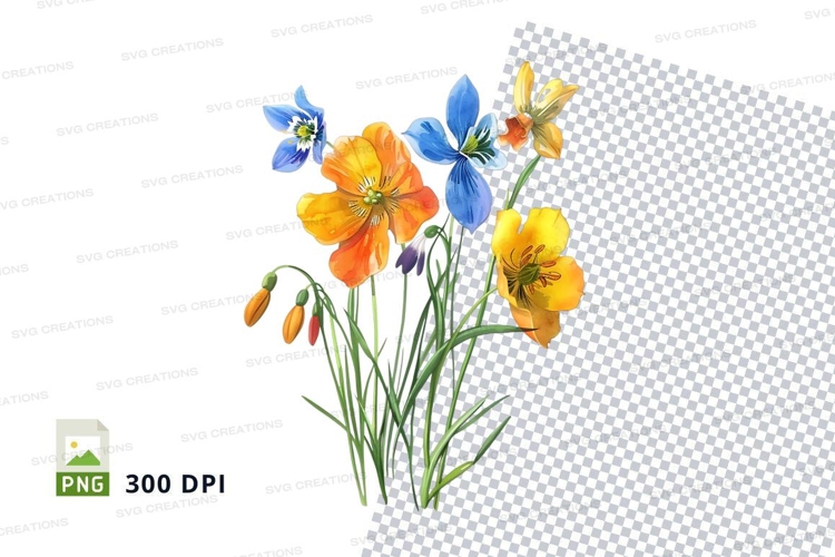 Flower Bouquet Clipart Image 23