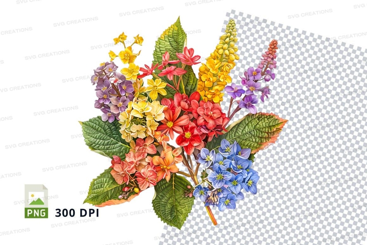 Bouquet Of Flowers Clipart Image 7